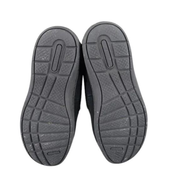 Clarks Shoes Mens 9 Slippers Suede Moccasin Slip On Indoor Outdoor Comfort Black - Picture 8 of 12